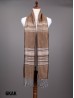 Fashion Scarf W/ Linear Pattern